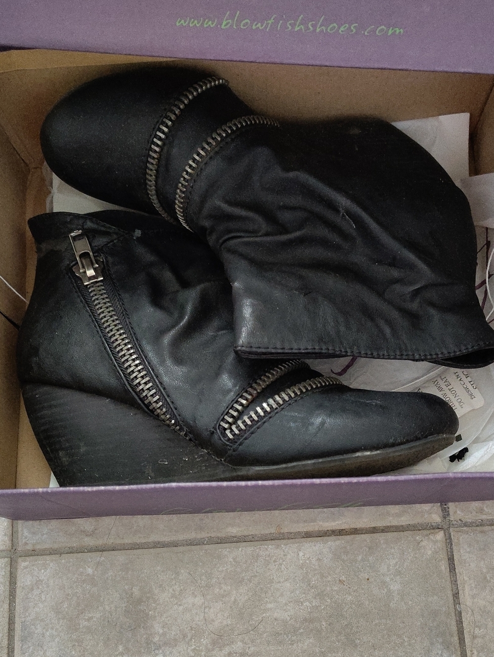Women's Blowfish Black Boots